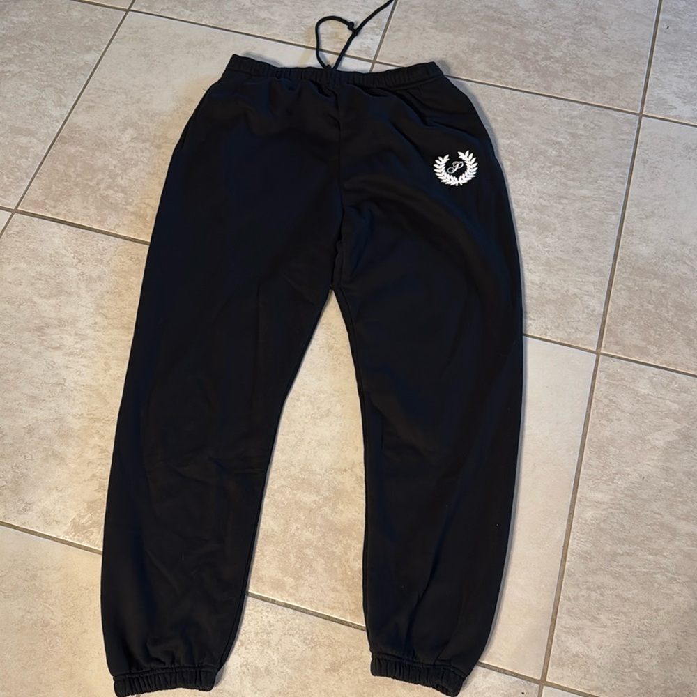 Pink sweatpants